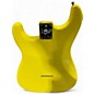 Used 2023 Fender Tom Delonge Signature Stratocaster Graffiti Yellow Solid Body Electric Guitar