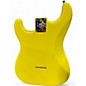 Used 2023 Fender Tom Delonge Signature Stratocaster Graffiti Yellow Solid Body Electric Guitar