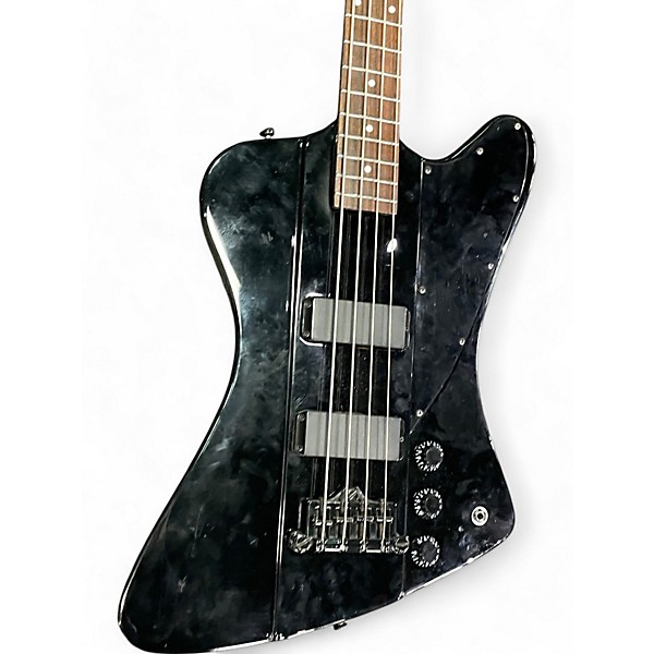 Used Epiphone Thunderbird IV Black Electric Bass Guitar