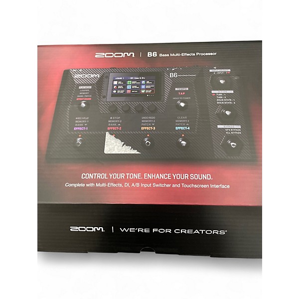 Used Zoom B6 Effect Processor