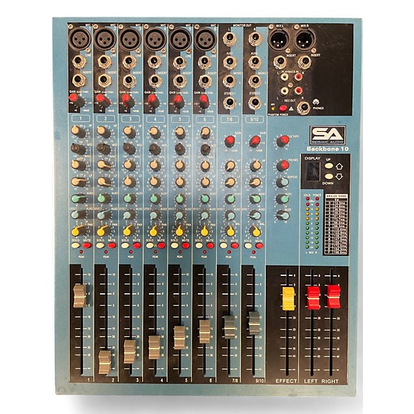 Used Seismic Audio Backbone10 Unpowered Mixer