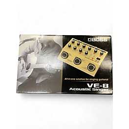 Used BOSS VE8 Acoustic Singer Effect Processor