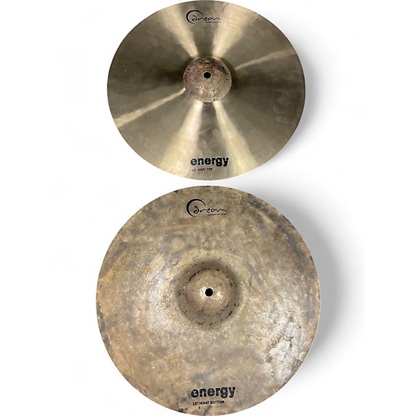 Used Dream 15in energy hi-hat pair Cymbal