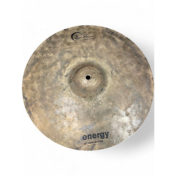 Used Dream 15in energy hi-hat pair Cymbal