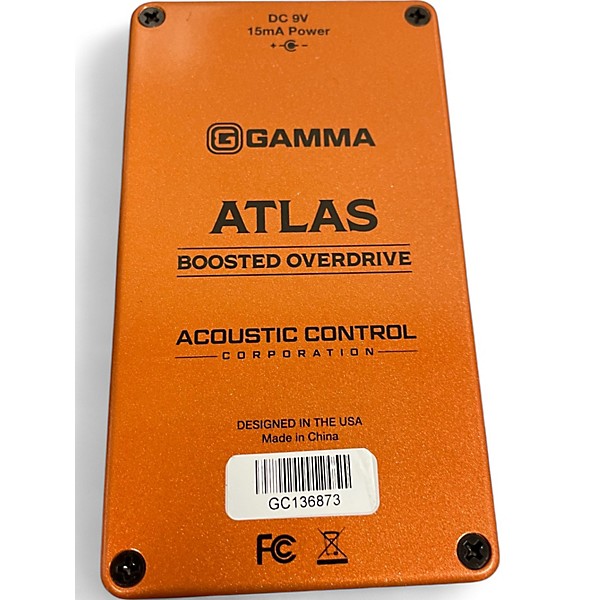 Used GAMMA ATLAS Effect Pedal