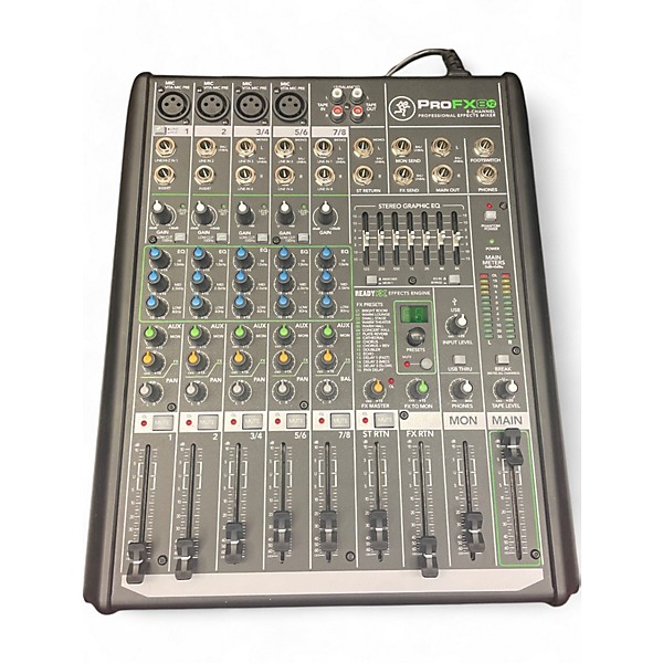 Used Mackie PROFX8 Unpowered Mixer