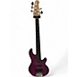 Used Lakland 55-02 Skyline Series 5 String trans purple Electric Bass Guitar thumbnail