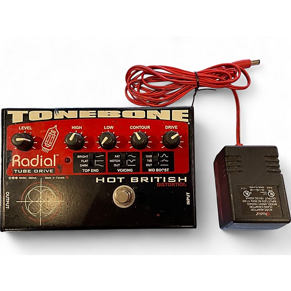 Used Radial Engineering Tonebone Hot British Tube Drive Effect Pedal