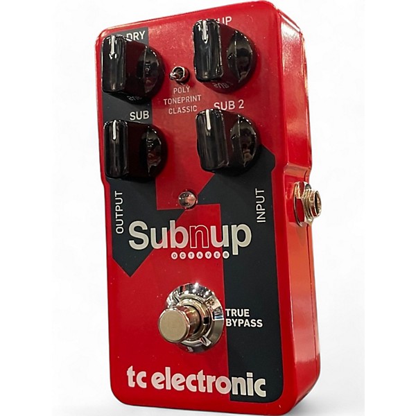 Used TC Electronic Sub N Up Mini Octaver Effect Pedal