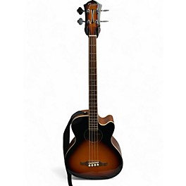 Used Fender FA-450CE 2 Tone Sunburst Acoustic Bass Guitar