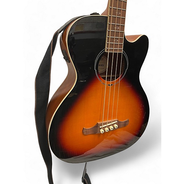 Used Fender FA-450CE 2 Tone Sunburst Acoustic Bass Guitar