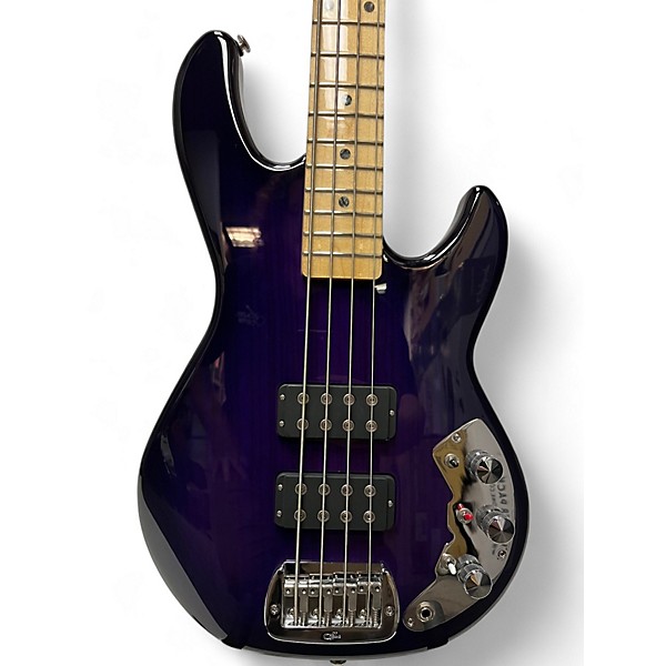 Used G&L USA L2000 Trans Purple Electric Bass Guitar