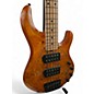 Used Sterling by Music Man Ray34 HH POPLAR BURL Natural Electric Bass Guitar thumbnail