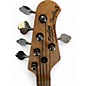 Used Sterling by Music Man Ray34 HH POPLAR BURL Natural Electric Bass Guitar