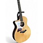 Used Taylor 214CE Deluxe Left Handed Natural Acoustic Guitar