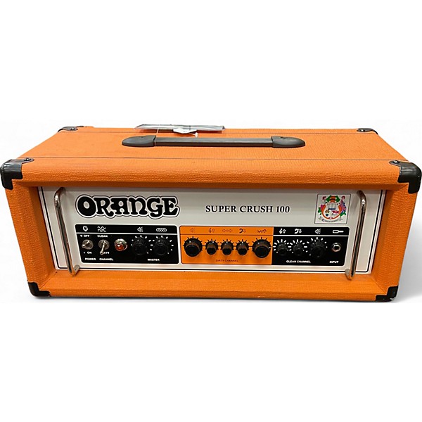 Used Orange Amplifiers super crush 100 Solid State Guitar Amp Head