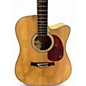 Used Giannini DESDE 1900 Natural Acoustic Electric Guitar