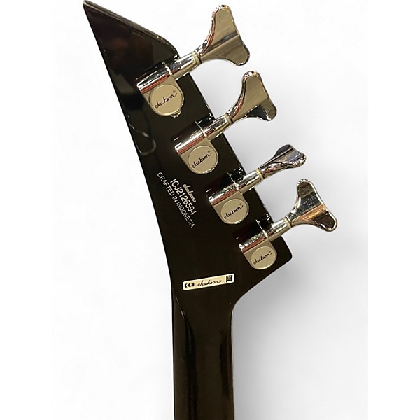 Used Jackson Series Concert CBXNT DX IV  Black Electric Bass Guitar