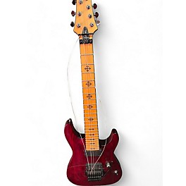 Used Schecter Guitar Research Jeff Loomis Signature Floyd Rose RED Solid Body Electric Guitar