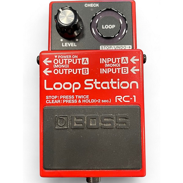 Used BOSS RC1 Loop Station Pedal