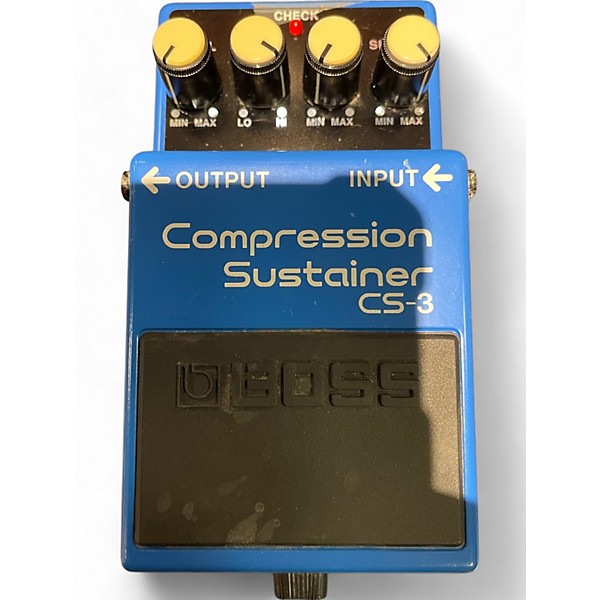 Used BOSS CS3 Compressor Sustainer Effect Pedal