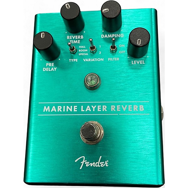 Used Fender Marine Layer Reverb Effect Pedal