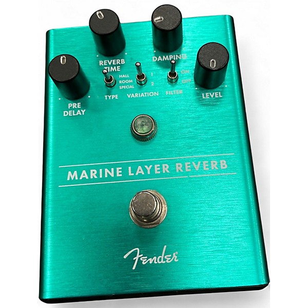 Used Fender Marine Layer Reverb Effect Pedal