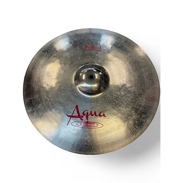 Used Aqua 17in Aqua 17" Medium Thin Crash Brilliant Cymbal