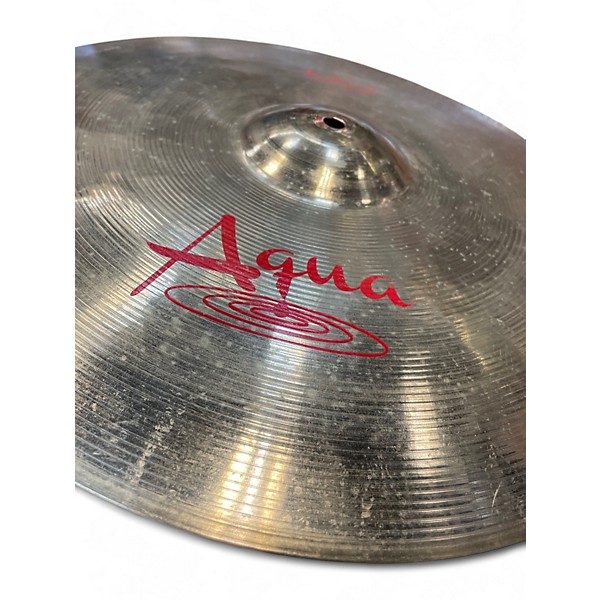 Used Aqua 17in Aqua 17" Medium Thin Crash Brilliant Cymbal