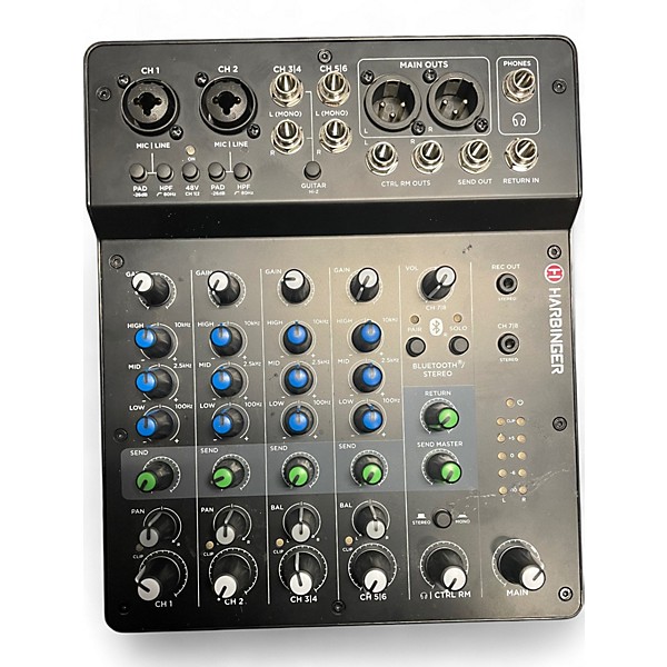 Used Harbinger LV8 Unpowered Mixer