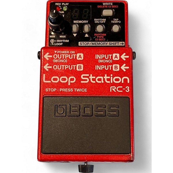 Used BOSS RC3 Loop Station Pedal