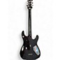 Used Schecter Guitar Research EXOTIC STAR  BLACK AND BLONDE Electric Guitar