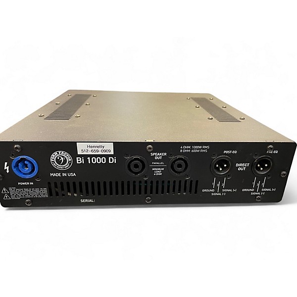 Used Form Factor BI 1000 DI Bass Amp Head