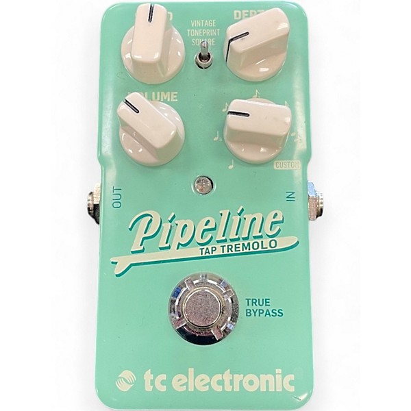 Used TC Electronic Pipeline Tap Tremolo Effect Pedal