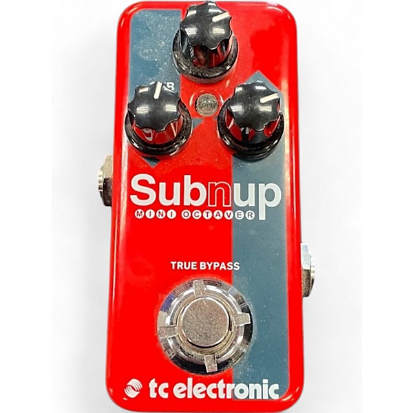 Used TC Electronic Sub N Up Mini Octaver Effect Pedal