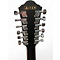 Used Ibanez AEG5012BK Black 12 String Acoustic Electric Guitar