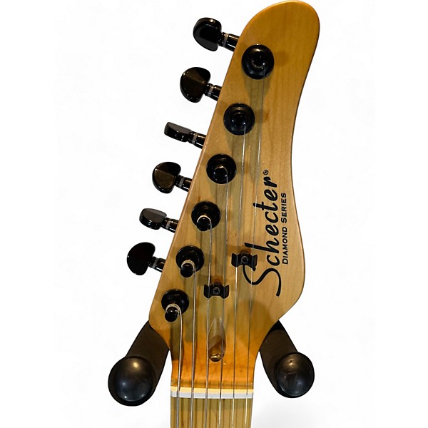 Used Schecter Guitar Research Diamond Series PT Monster Energy Solid Body Electric Guitar