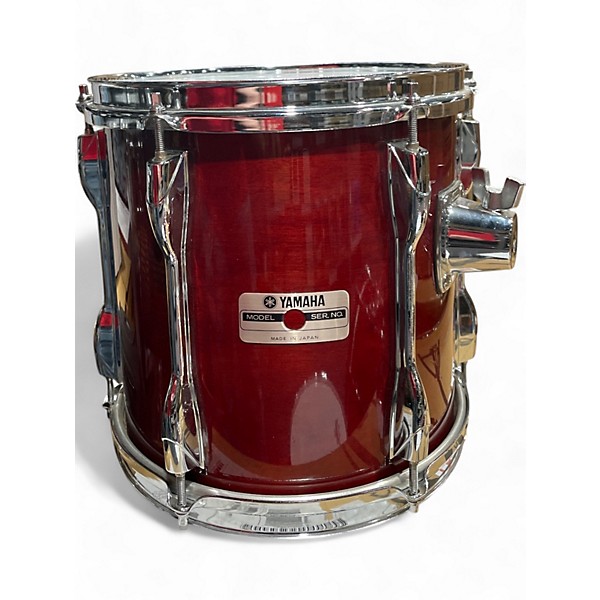 Used 1990s Yamaha 4 Piece Recording Custom Cherry Drum Kit