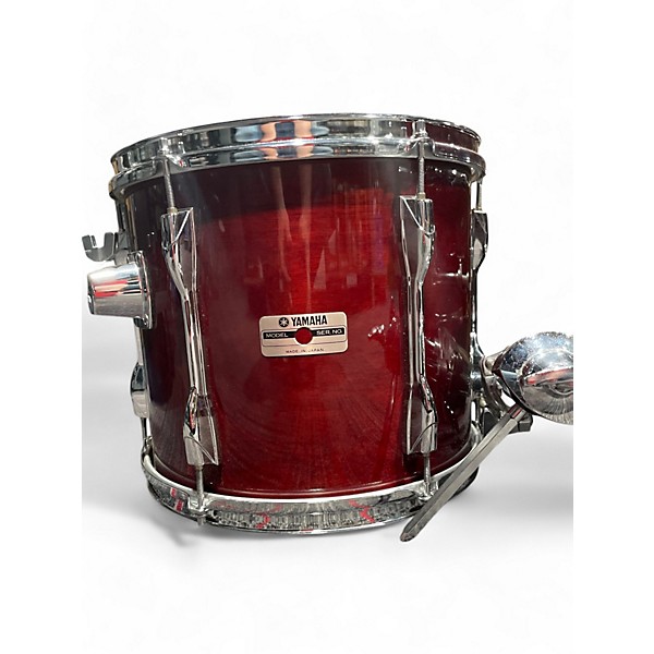 Used 1990s Yamaha 4 Piece Recording Custom Cherry Drum Kit