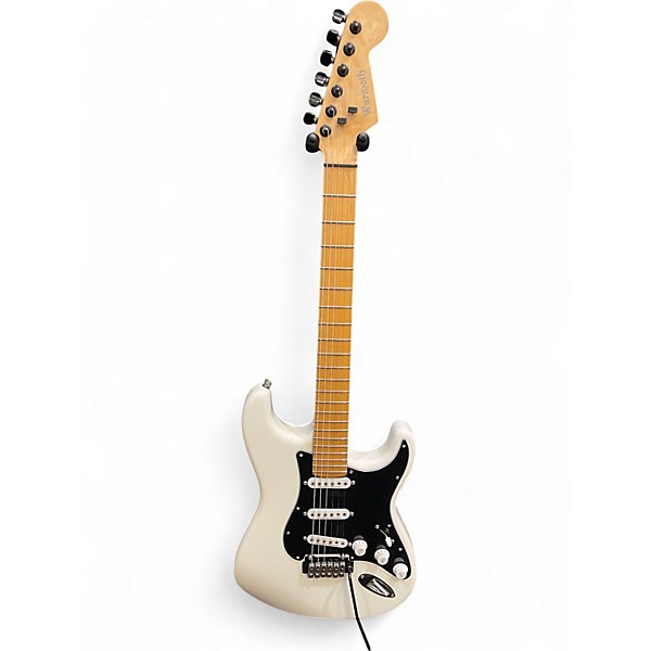 Used Warmouth S Style Classic White Solid Body Electric Guitar