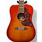 Used Epiphone HUMMINGBIRD 12 STRING AGED CHERRY SUNBURST 12 String Acoustic Electric Guitar