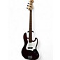 Used Fender Standard Fretless Jazz Bass Midnight Wine Electric Bass Guitar thumbnail