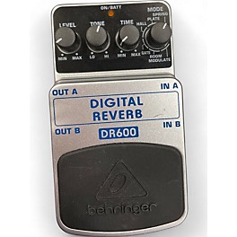 Used Behringer DR600 Digital Stereo Reverb Effect Pedal