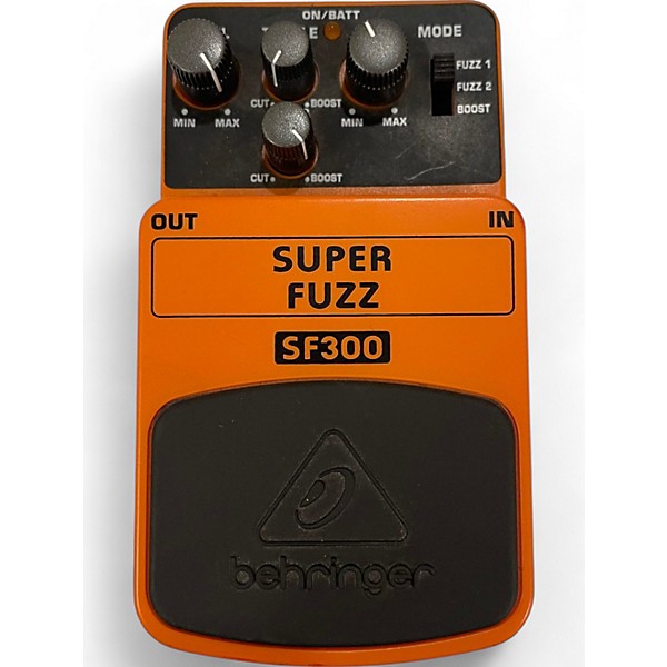 Used Behringer SF300 Super Fuzz Effect Pedal