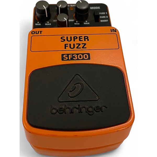 Used Behringer SF300 Super Fuzz Effect Pedal