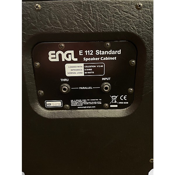 Used ENGL E112S Standard 60W 1x12 Guitar Cabinet