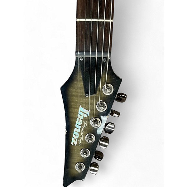 Used Ibanez RG1421FB Royal Olive Solid Body Electric Guitar