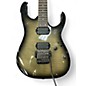 Used Ibanez RG1421FB Royal Olive Solid Body Electric Guitar