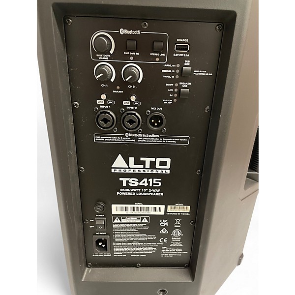 Used Alto TS415 Powered Speaker