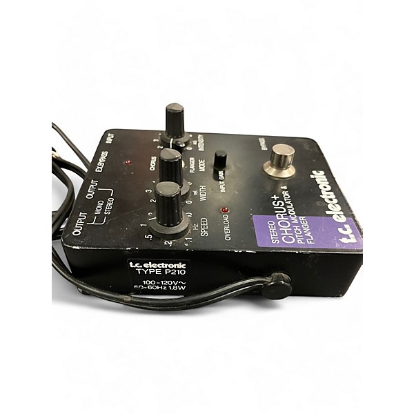 Used TC Electronic Stereo Chorus Plus Effect Pedal